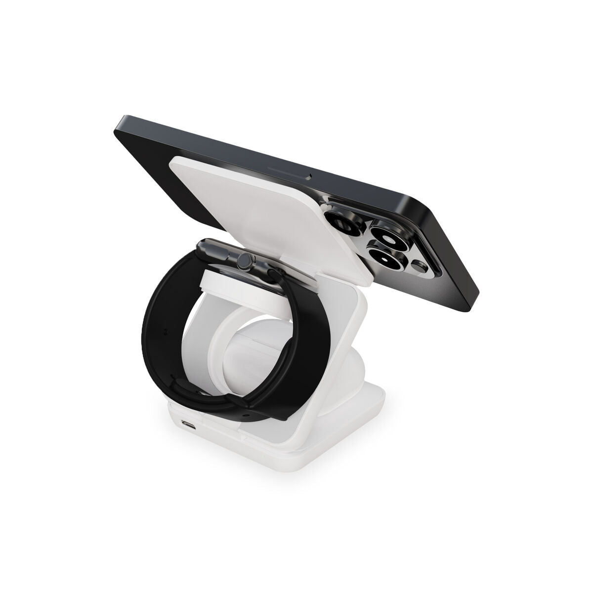 Caricatore wireless KSIX Cube 3en1